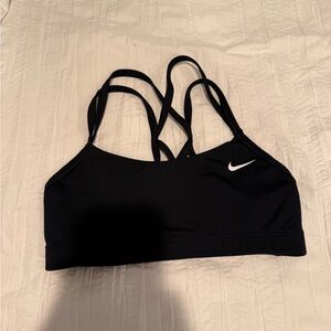 Nike Black Strappy Sports Bra